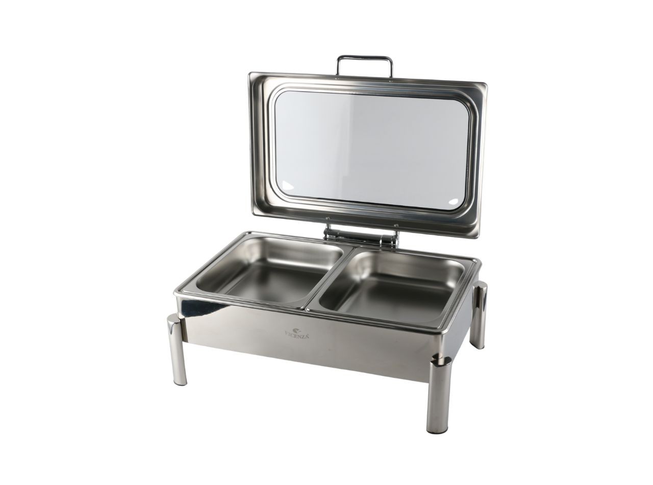 PABLO Hidraulic Chafing Dish 9L Silver VCF011-S